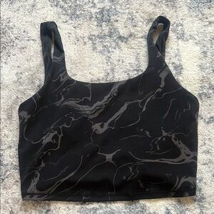 Target Black and Gray Marble Tank Top